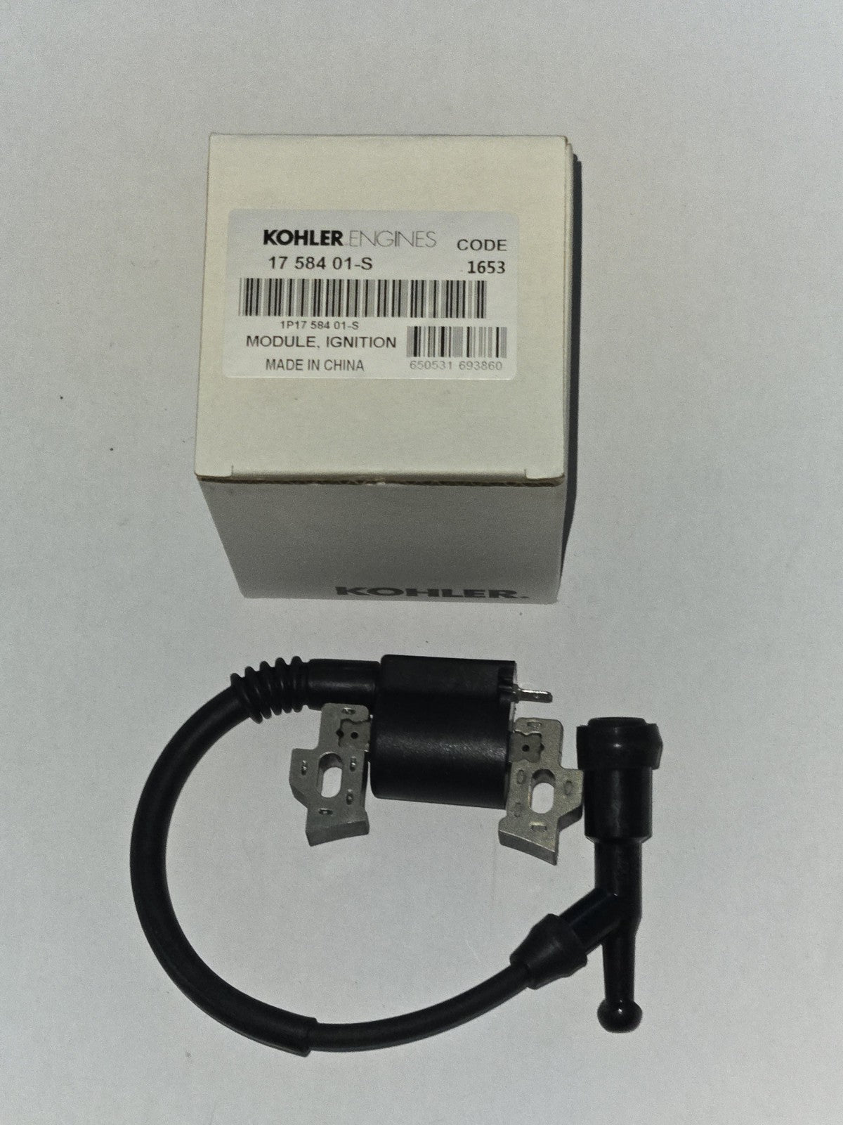 Kohler Genuine OEM Ignition Coil 17 584 01-S