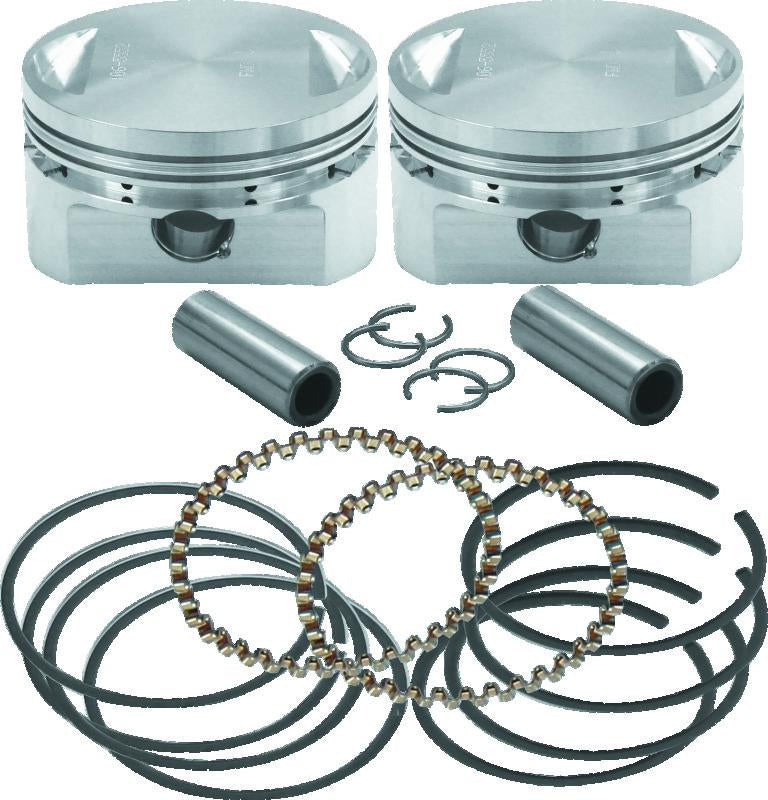 S&S Cycle 84-99 BT 3-1/2in .010in Bore Forged Stroker Piston Kit