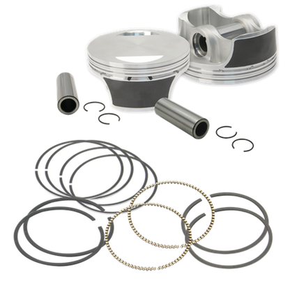 S&S Cycle 99-06 BT 3.927in Standard Bore 97in Big Bore Forged Piston Set
