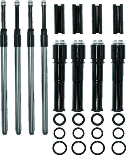 S&S Cycle 99-17 BT Models Quickee Pushrods w/ Gloss Black Covers