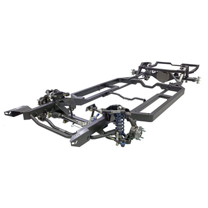 Ridetech 68-72 GM A-Body w/ Hub Spindle & (Narrowed) 57.25in Flange to Flange Width Momentum Chassis