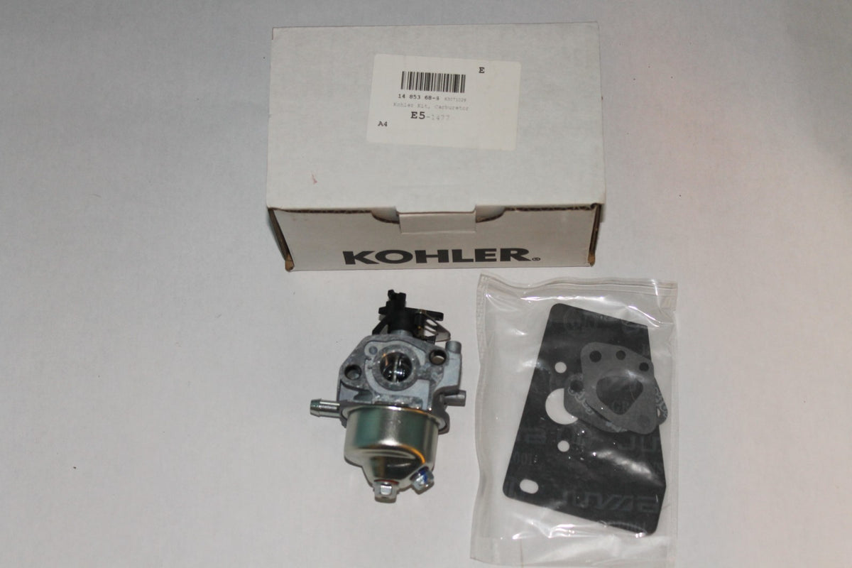 GENUINE OEM KOHLER PART # 14 853 68-S CARBURETOR, COURAGE XT650 XT675 CARBURETOR