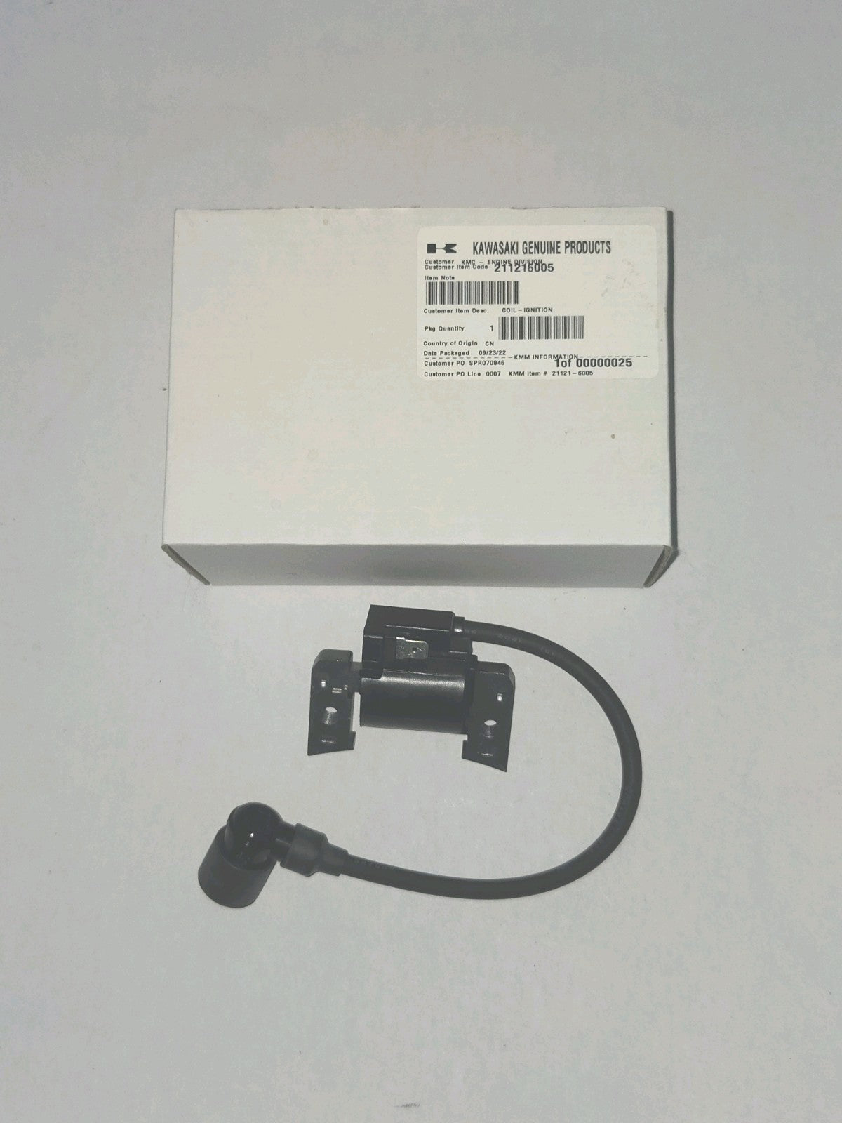 KAWASAKI GENUINE OEM IGNITION COIL 211216005 COIL