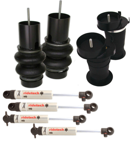 Ridetech 65-70 Pontiac Fullsize Air Suspension System w/ HQ Shocks
