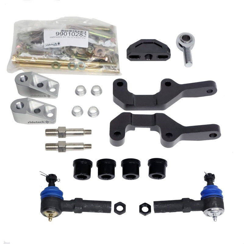 Ridetech 64-67 Chevrolet Chevelle w/ Hub Spindle & Narrowed Width (57.25in) Momentum Chassis