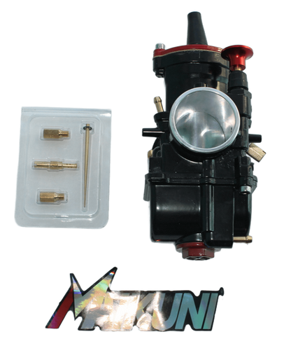 Carburetor, Aftermarket Maikuni 34mm Spigot Mount Carburetor