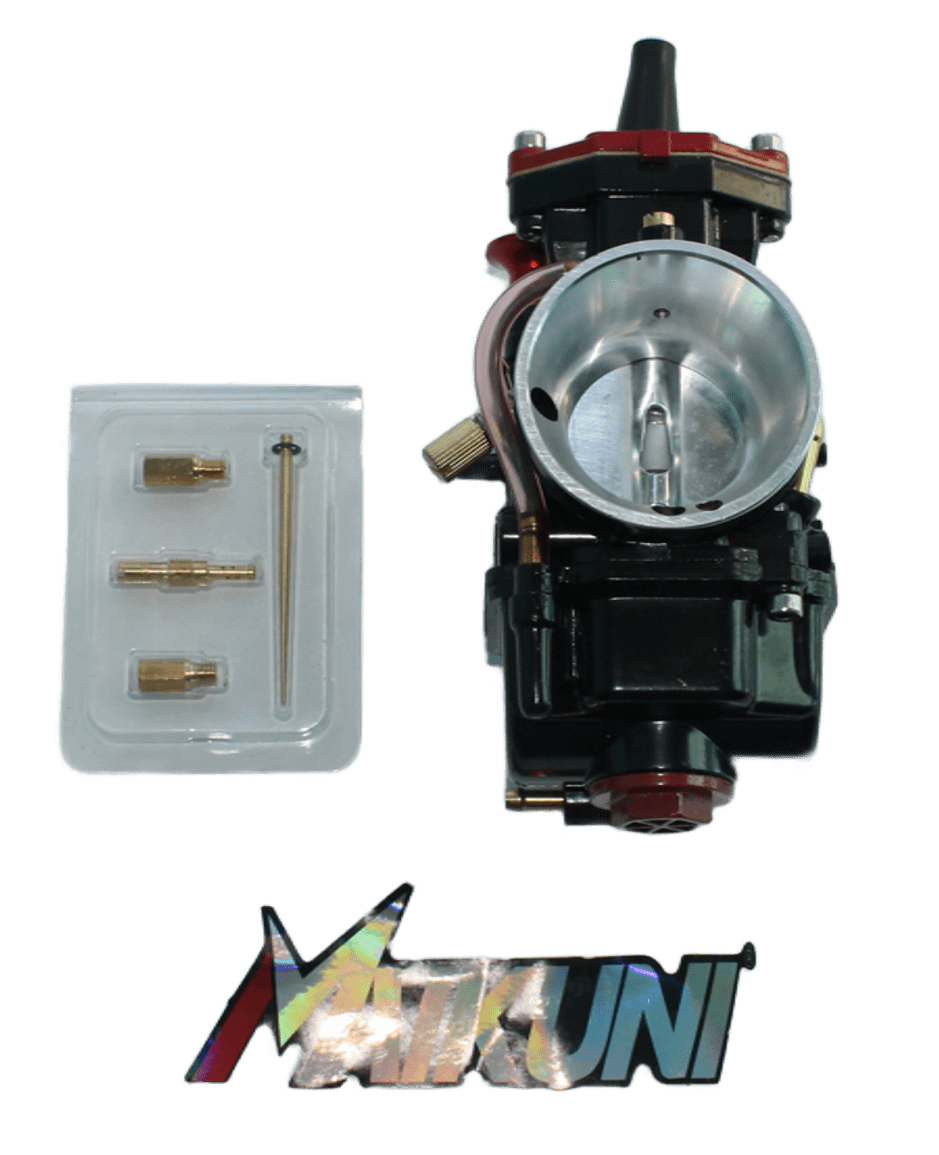 Carburetor, Aftermarket Maikuni 34mm Spigot Mount Carburetor