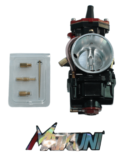 Carburetor, Aftermarket Maikuni 34mm Spigot Mount Carburetor