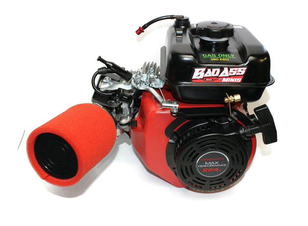 Bad Ass Minis Predator 224cc Performance Minibike, Go Kart Engine