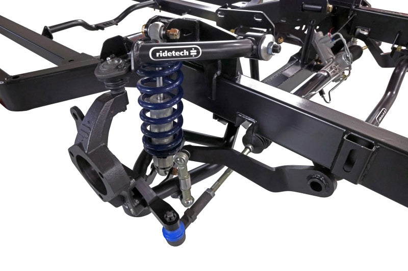Ridetech 64-67 Chevrolet Chevelle w/ Hub Spindle & Stock Width (60.25in) Momentum Chassis