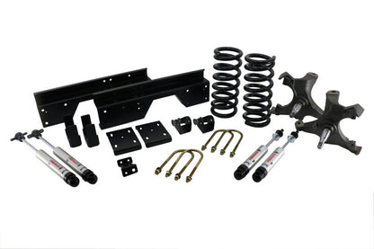 Ridetech 88-98 GM C1500 2WD StreetGrip Suspension System w/ Light Duty Brake Type & RQ-S Shocks