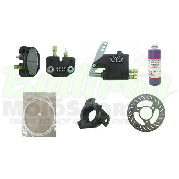 Complete Brake System Mini-Lite With 505 Series Hub/Disk
(Only Available In 1.250) Brakes