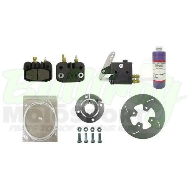 Complete Mcp Brake System Non-Adjustable Caliper 1.0 Hub Brakes