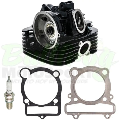 Cylinder Head Gasket Kit And Spark Plug For Yamaha Warrior Grizzly Raptor Wolverine 350 400