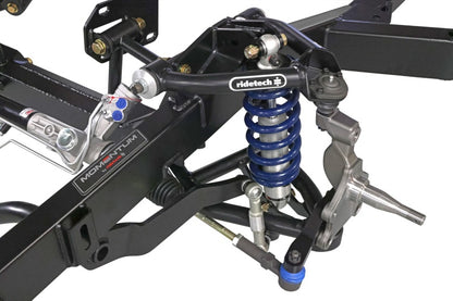 Ridetech 64-67 Chevrolet Chevelle w/ Pin Spindle & Narrowed Width (57.25in) Momentum Chassis