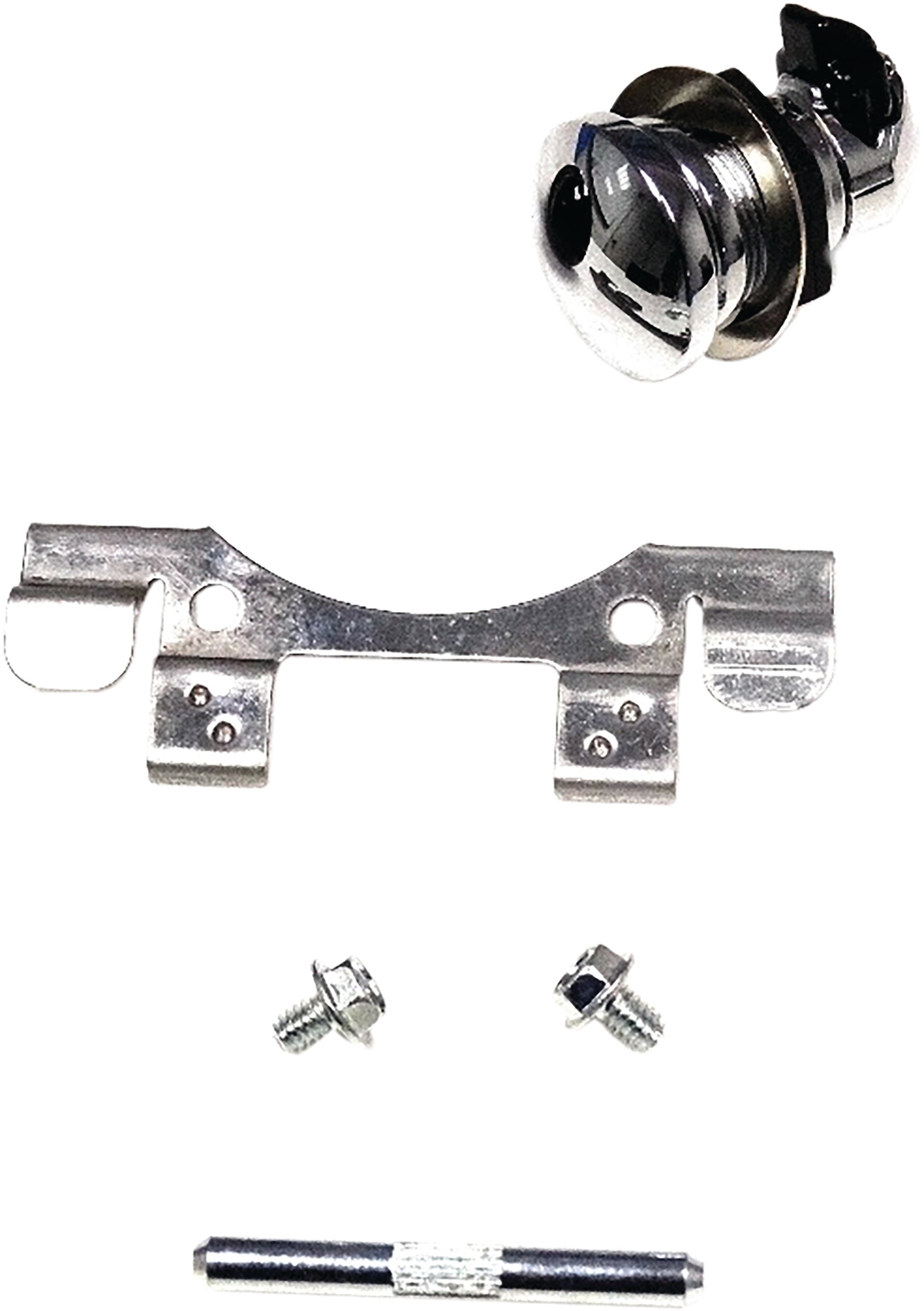 Push Button Fuel Door Chrome