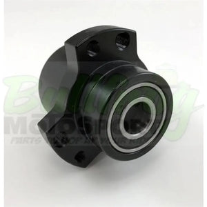 Front Wheel Hub Black 5/8 Stepped 3/4