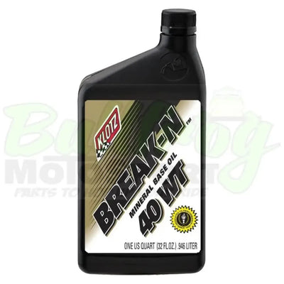 Klotz Break-N Mineral Base Oil - 40 Wt Engine