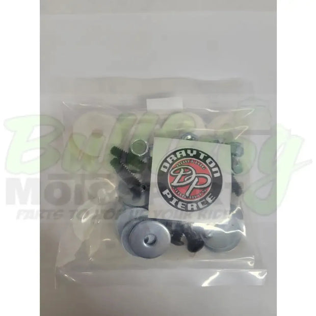 Plastic Body Mount Kit White Mounting Kit