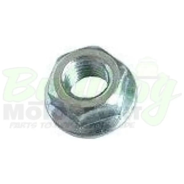 Wheel Nut 1/4 Thread Flanged With 7/16 Head